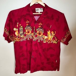 KoKo Island short sleeve‎ button up